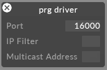 PRG Driver | Disguise