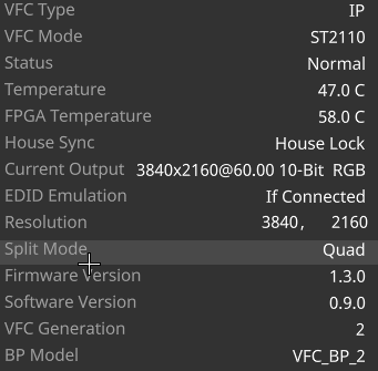 Vfc Card IP-VFC Implementation