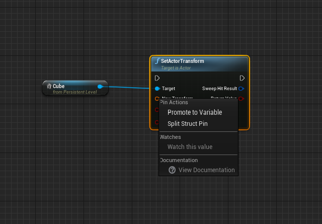 UE5 3D Object Transform