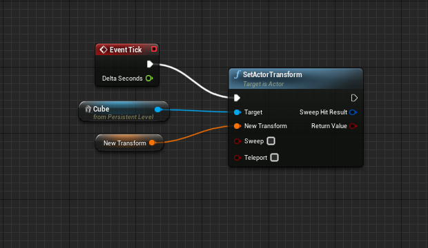 UE5 3D Object Transform