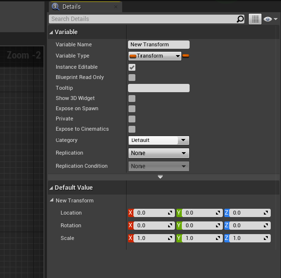 UE5 3D Object Transform